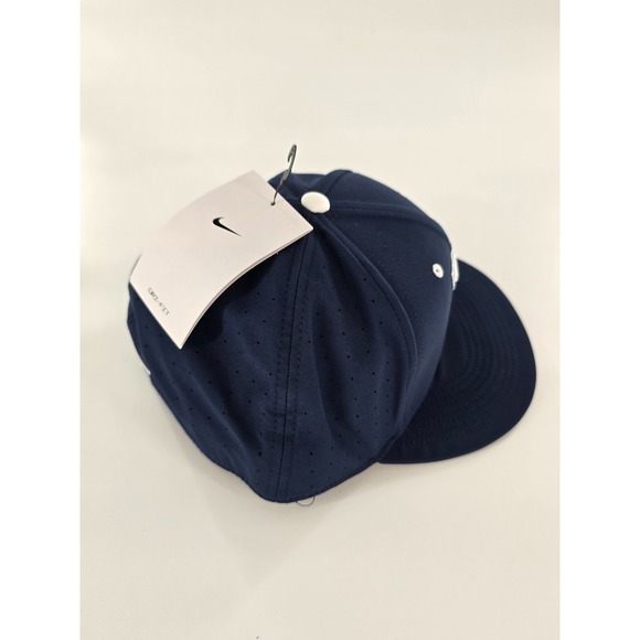Brigham Young BYU Cougars Nike College Navy Blue‎ Flat Bill Cap Hat Adult 7 3/4 - Picture 13 of 13